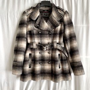 Miss Sixty women's coat, Multicolor. Size L. Short length